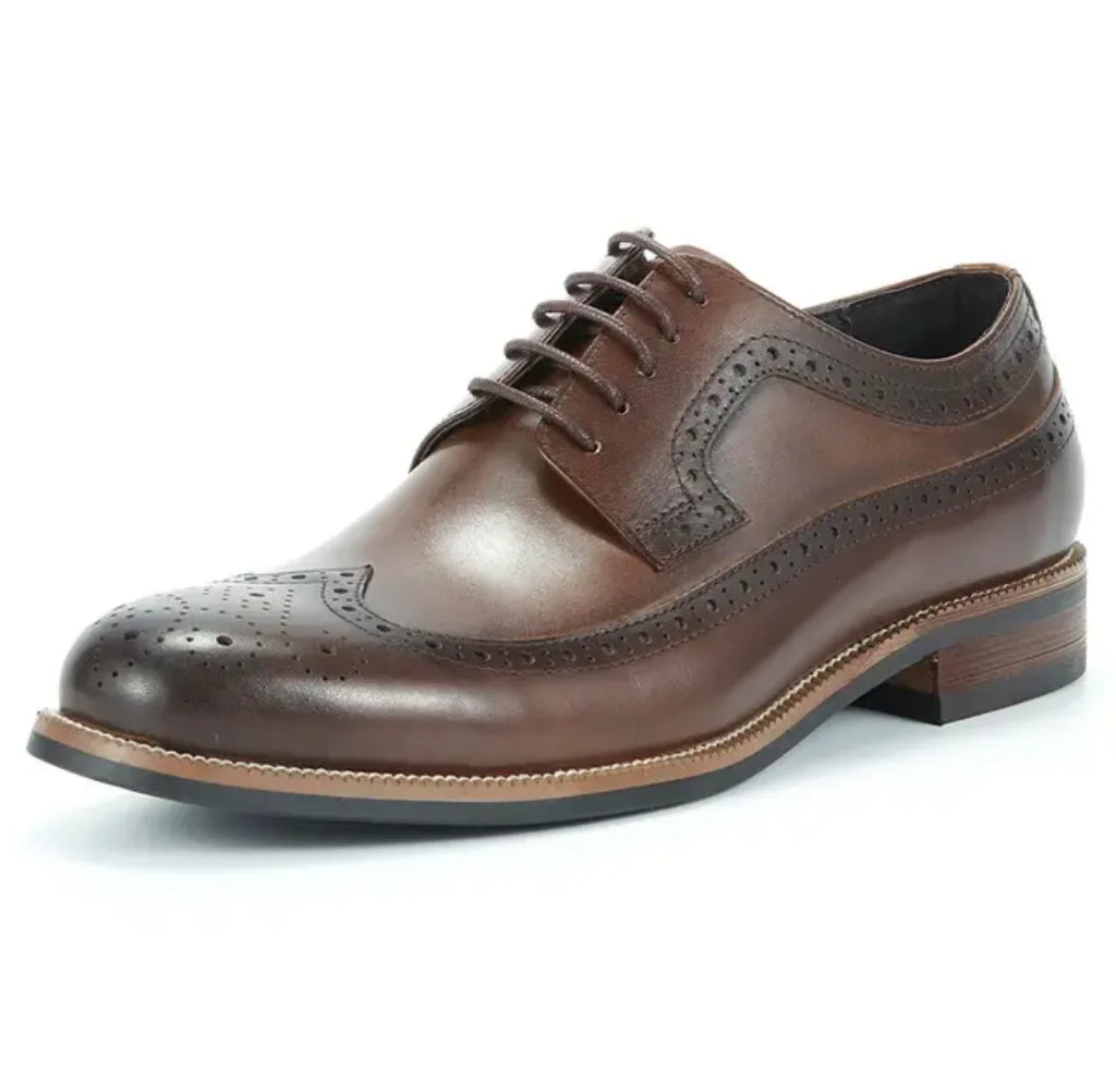 Men's Classic Leather Derby Shoes