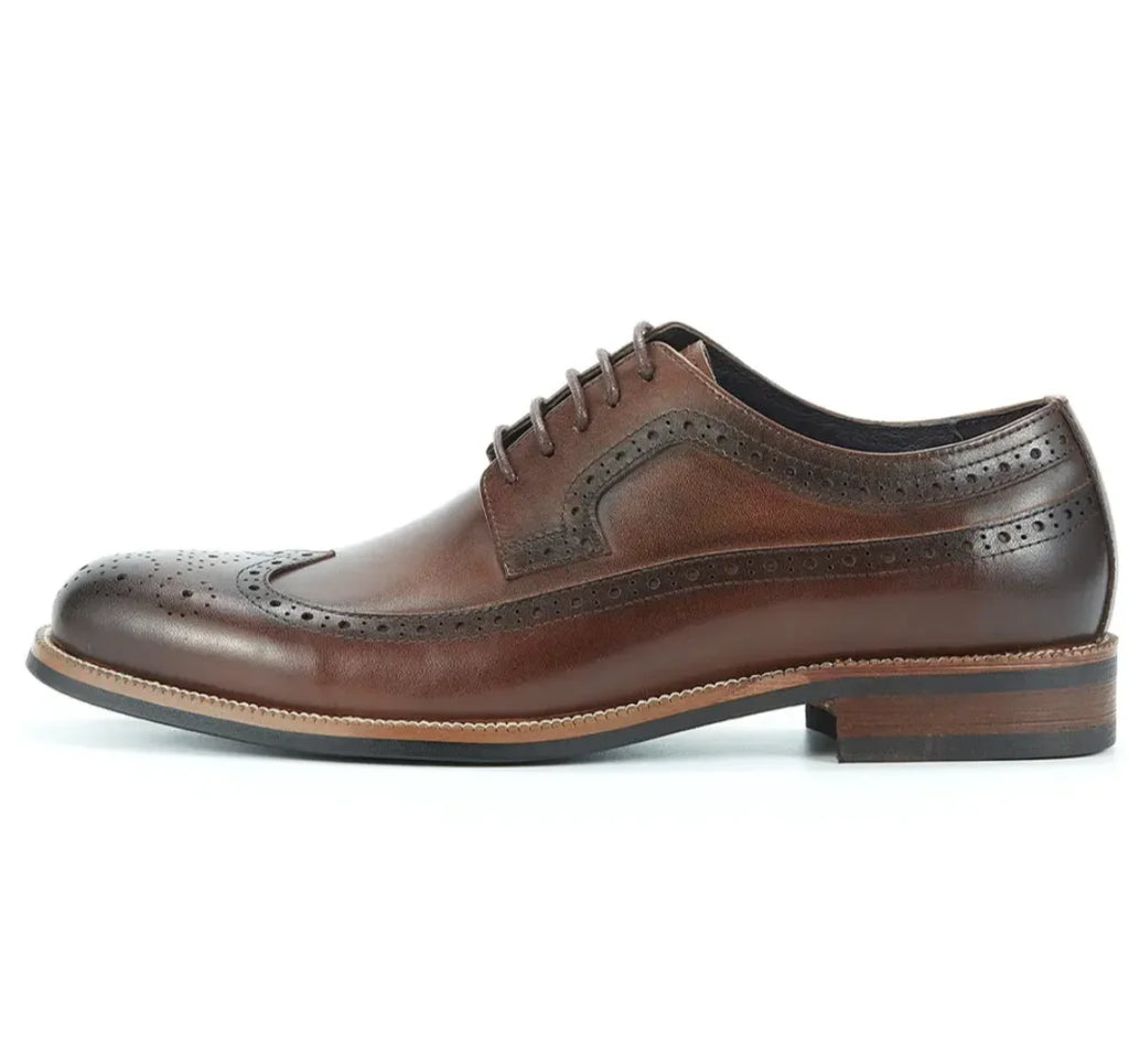 Men's Classic Leather Derby Shoes