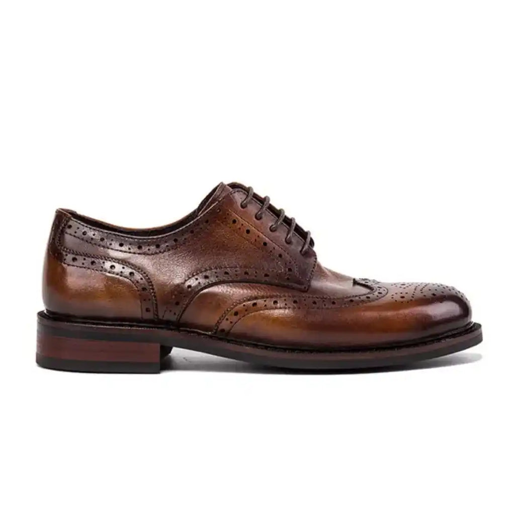 Men's Breathable Leather Oxford Shoes