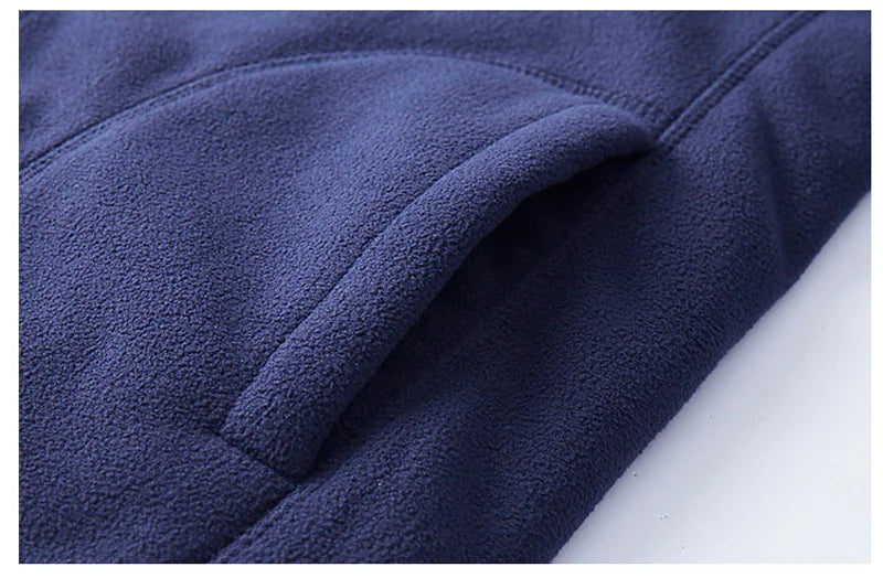 Unisex Reversible Hoodie Women Pullover Sweatshirts Winter Warm Polar/Coral Fleece Hooded Jacket Ladies Flannel Coat Hoody