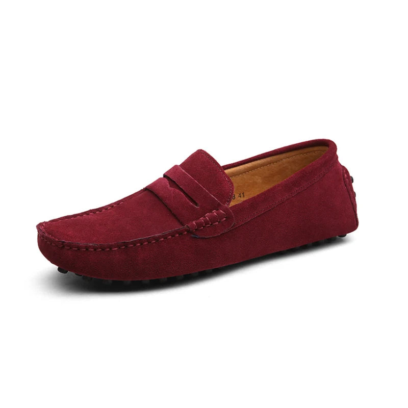 Newest China Suede Pu Slip-on Shoes for Men, Men Casual Flat Shoes, Men Moccasin