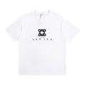 Men and Womens Couples Short Sleeve Top Breathable and Sweat-absorbing High-quality Mens T Shirt High-end Cotton Version Mens