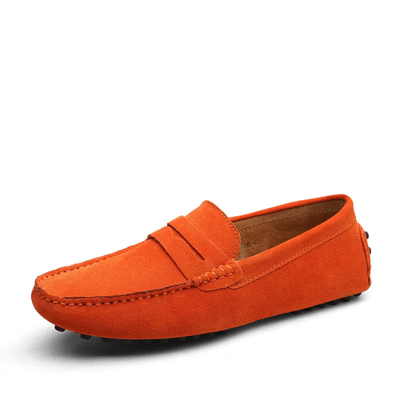 Men's Leather Moccasin Loafers