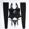 Women's Transparent Lace Lingerie