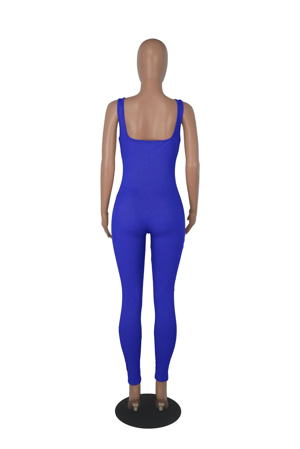Women's Slim-Fit Sleeveless Jumpsuit
