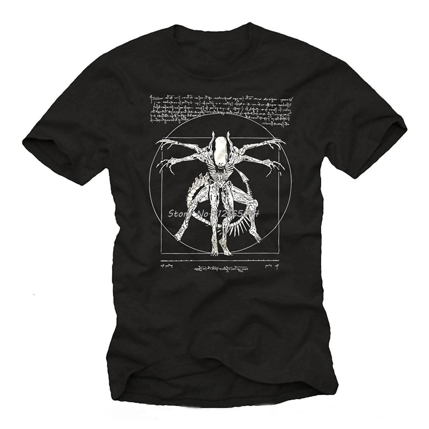Men's Da Vinci Alien Graphic T-Shirt