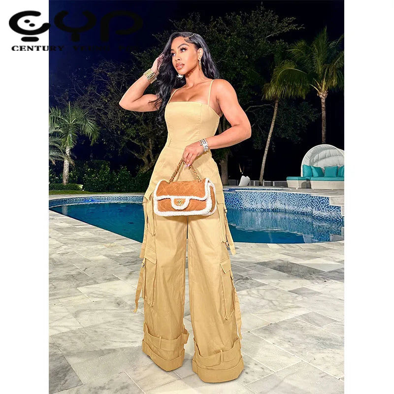 omen's Relaxed Fit Summer Jumpsuit
