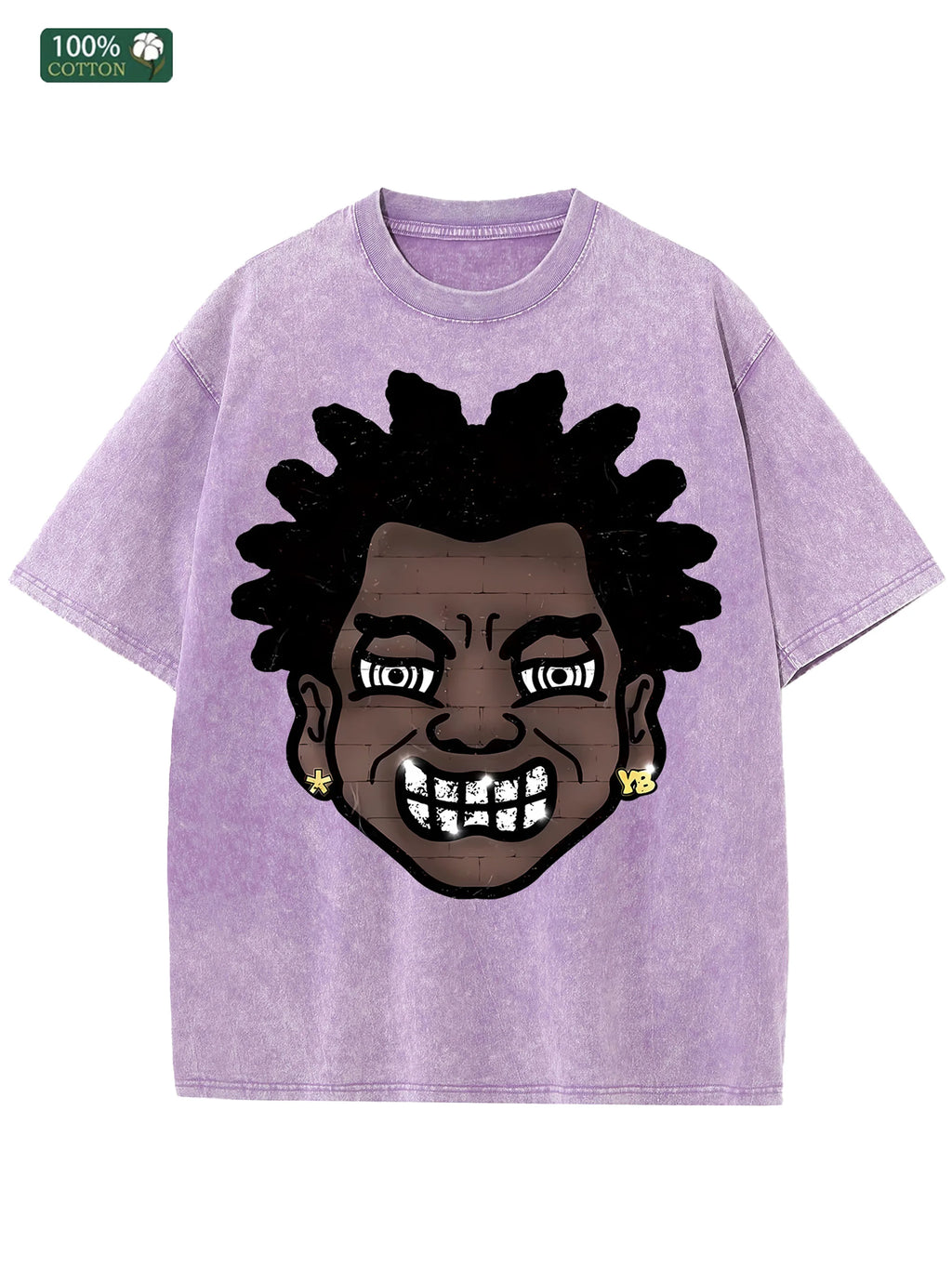 Men's 100% Cotton Washed T-Shirt