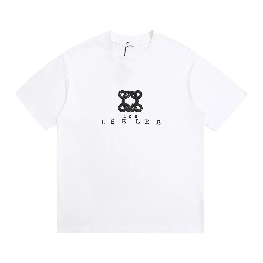 Men and Womens Couples Short Sleeve Top Breathable and Sweat-absorbing High-quality Mens T Shirt High-end Cotton Version Mens