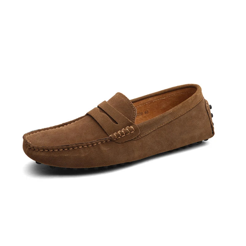 Men's Leather Moccasin Loafers