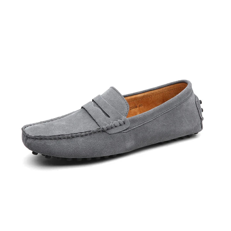 Newest China Suede Pu Slip-on Shoes for Men, Men Casual Flat Shoes, Men Moccasin