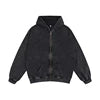 Unisex Vintage Washed Zip-Up Sweatshirt