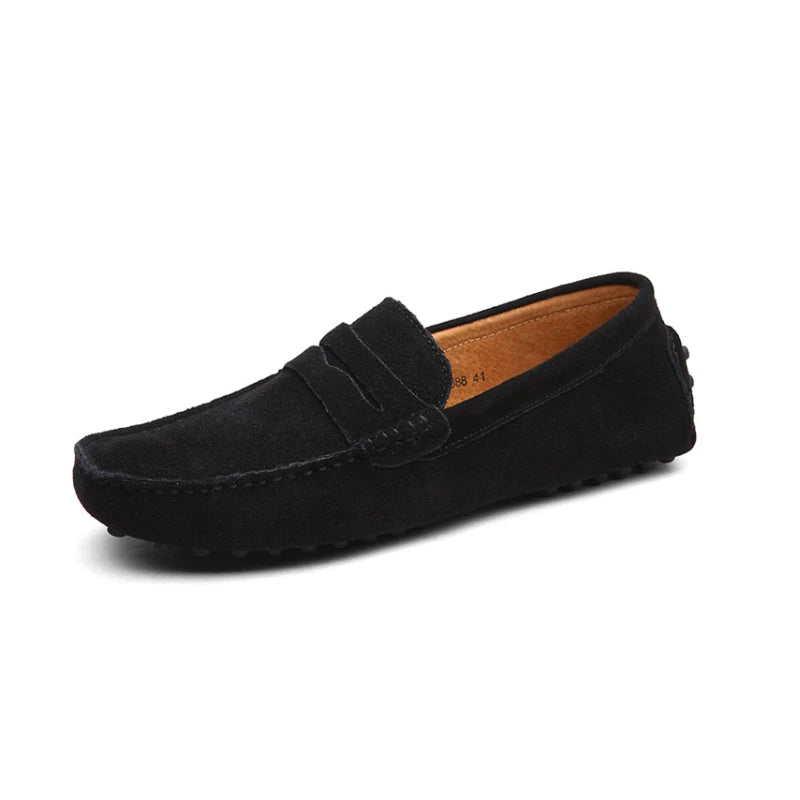 Newest China Suede Pu Slip-on Shoes for Men, Men Casual Flat Shoes, Men Moccasin