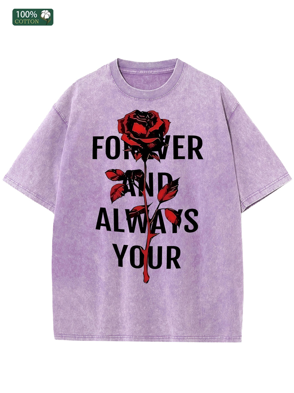 Men's 100% Cotton Washed T-Shirt
