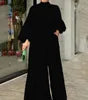 White Jumpsuit Women Long Sleeve Plus Size Wide Leg Long Pants Office Lady Jumpsuits for Women Lugentolo