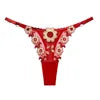 Women's Embroidered Floral Panties