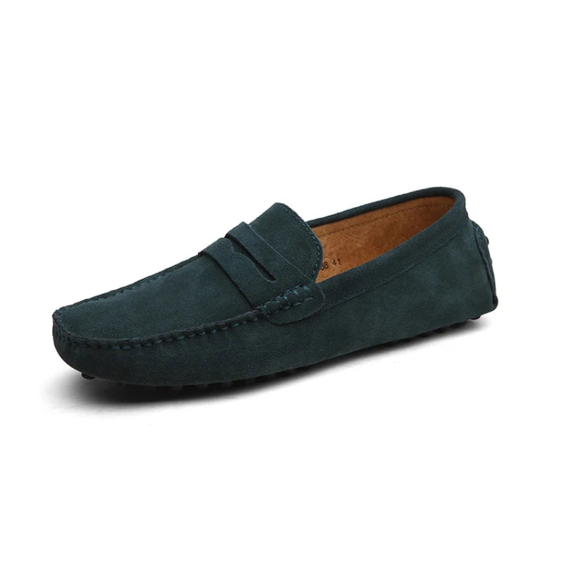 Newest China Suede Pu Slip-on Shoes for Men, Men Casual Flat Shoes, Men Moccasin