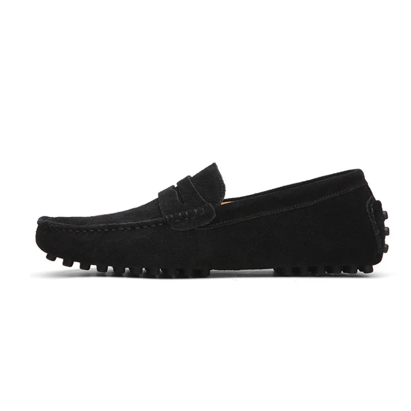 Men's Leather Moccasin Loafers