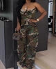 Women's Cargo Style Jumpsuit