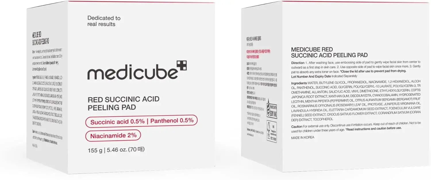 medicube  Find Similar Icon Skin Care Acne Pore Brightening Private Label Face Exfoliating Collagen Cotton Toner Pads for Face