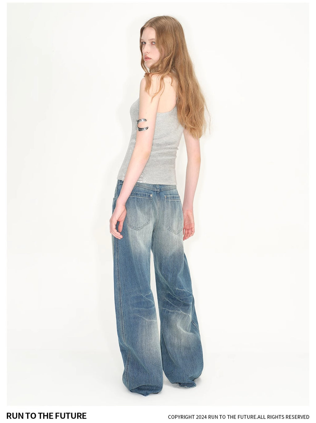 Unisex Lightning Wash Jeans