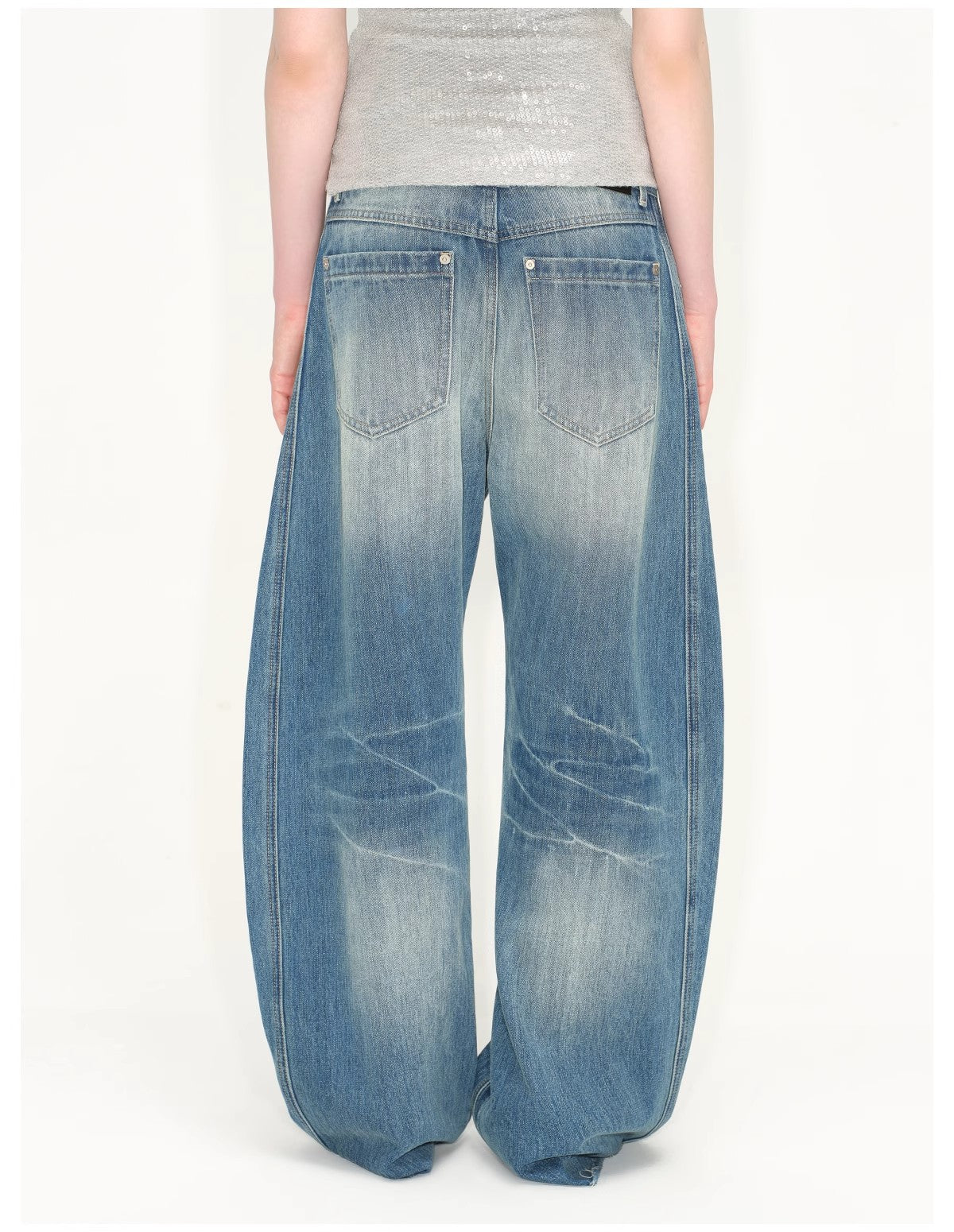 Unisex Lightning Wash Jeans