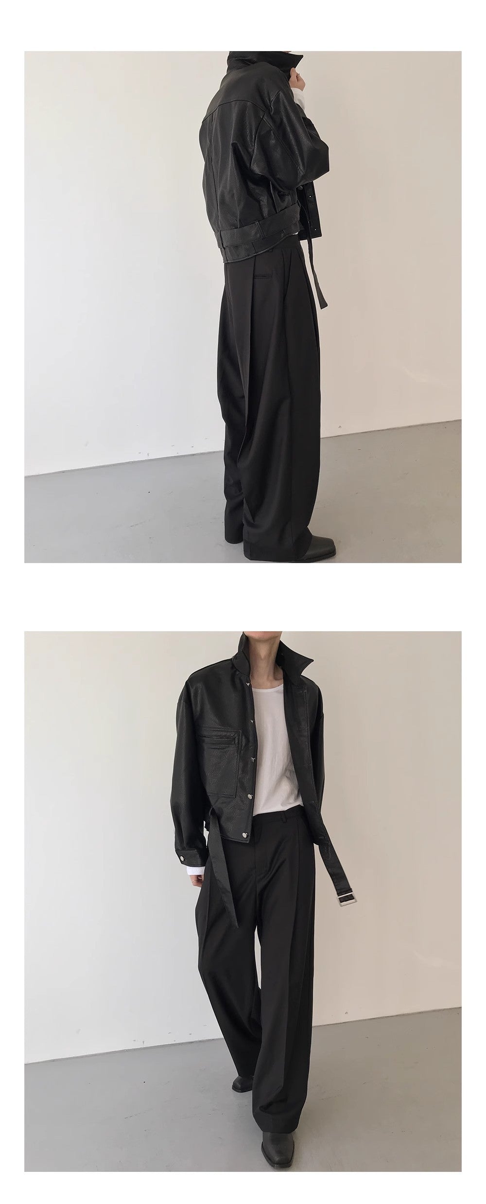 Men's Baggy Straight Trousers