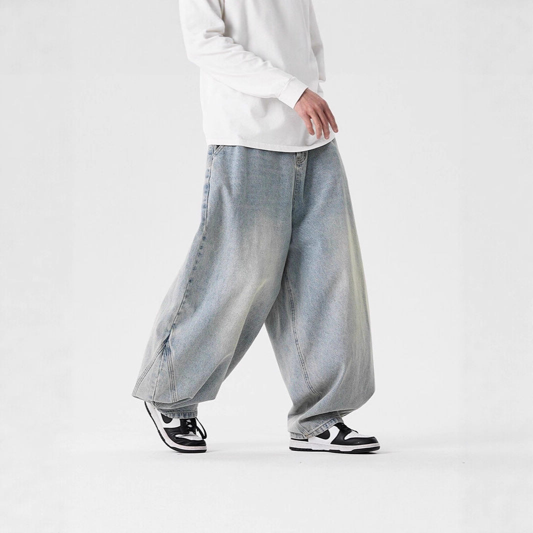 Men's Oversized Wide Leg Jeans