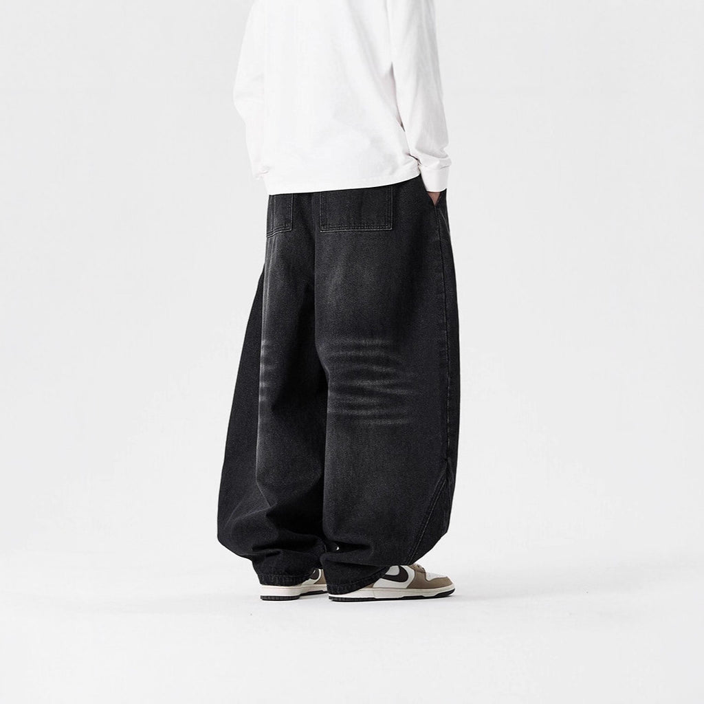 Men's Oversized Wide Leg Jeans