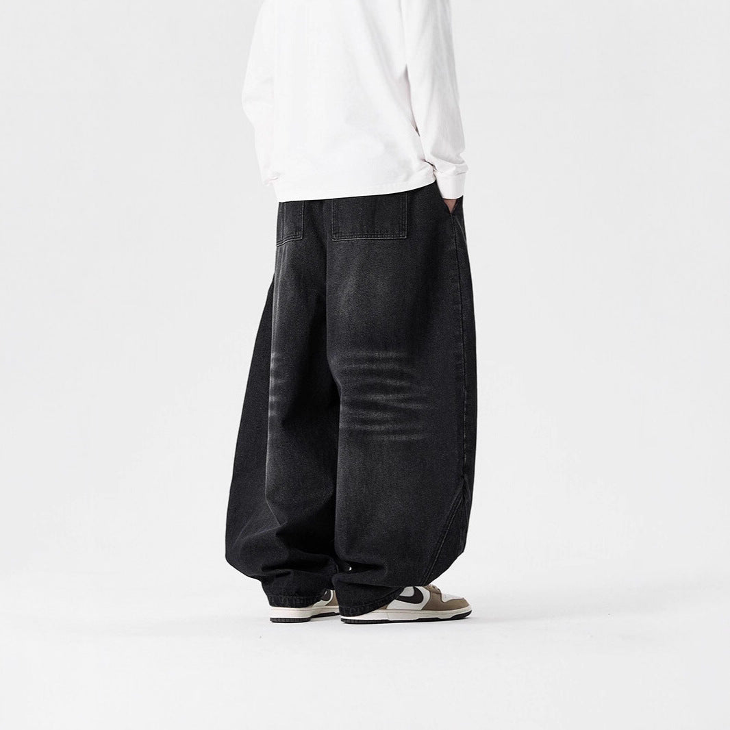 Men's Oversized Wide Leg Jeans