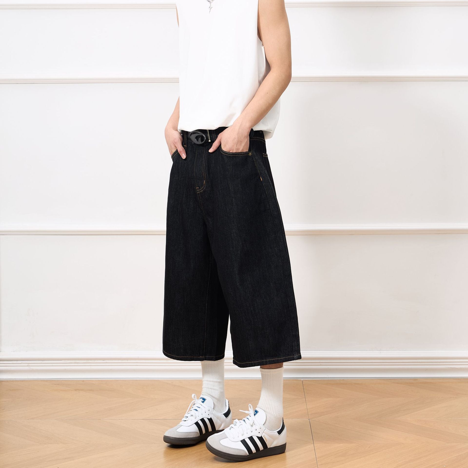 Unisex Straight Leg Denim Jeans