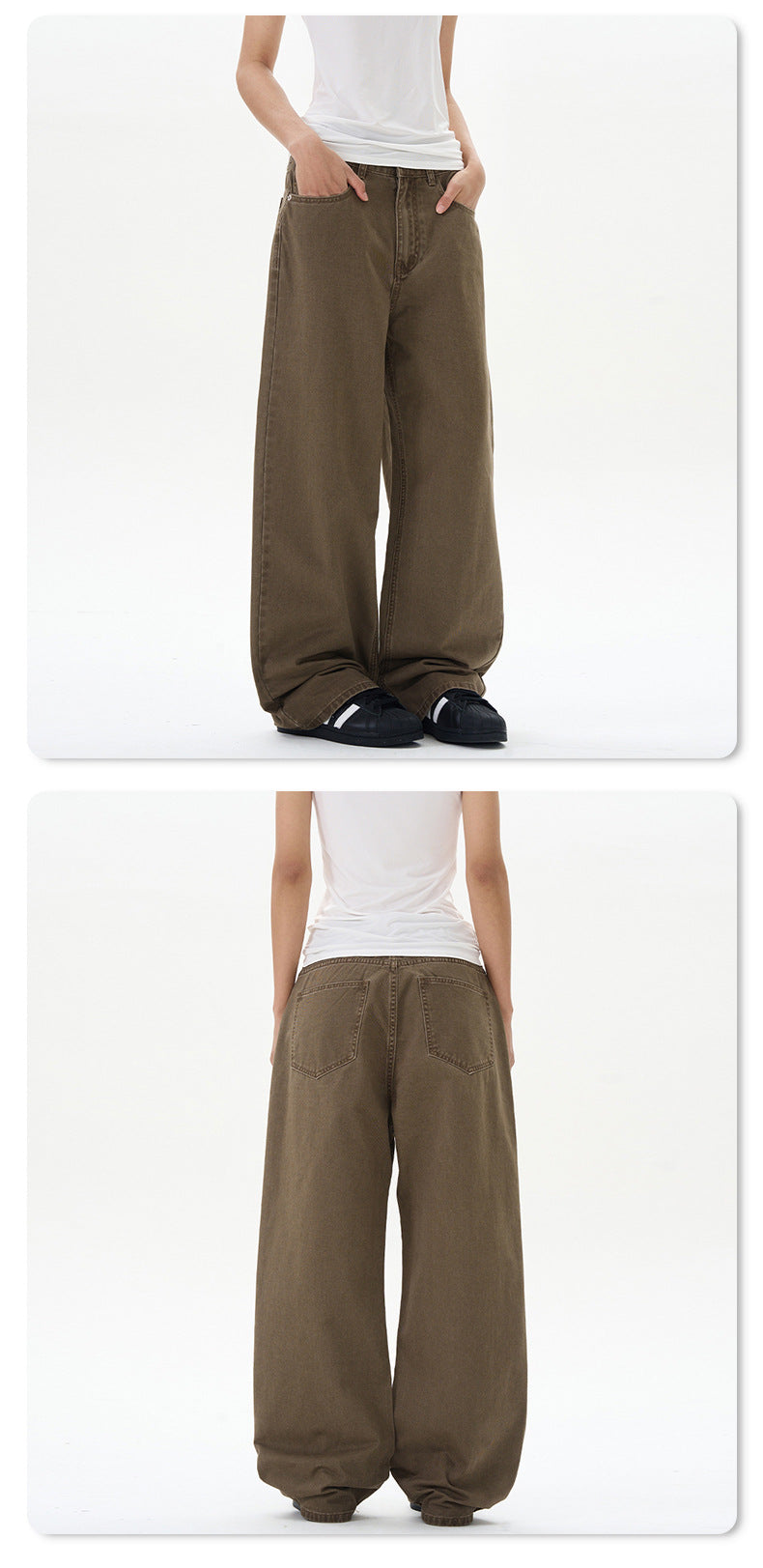 Unisex Loose Fit Jeans