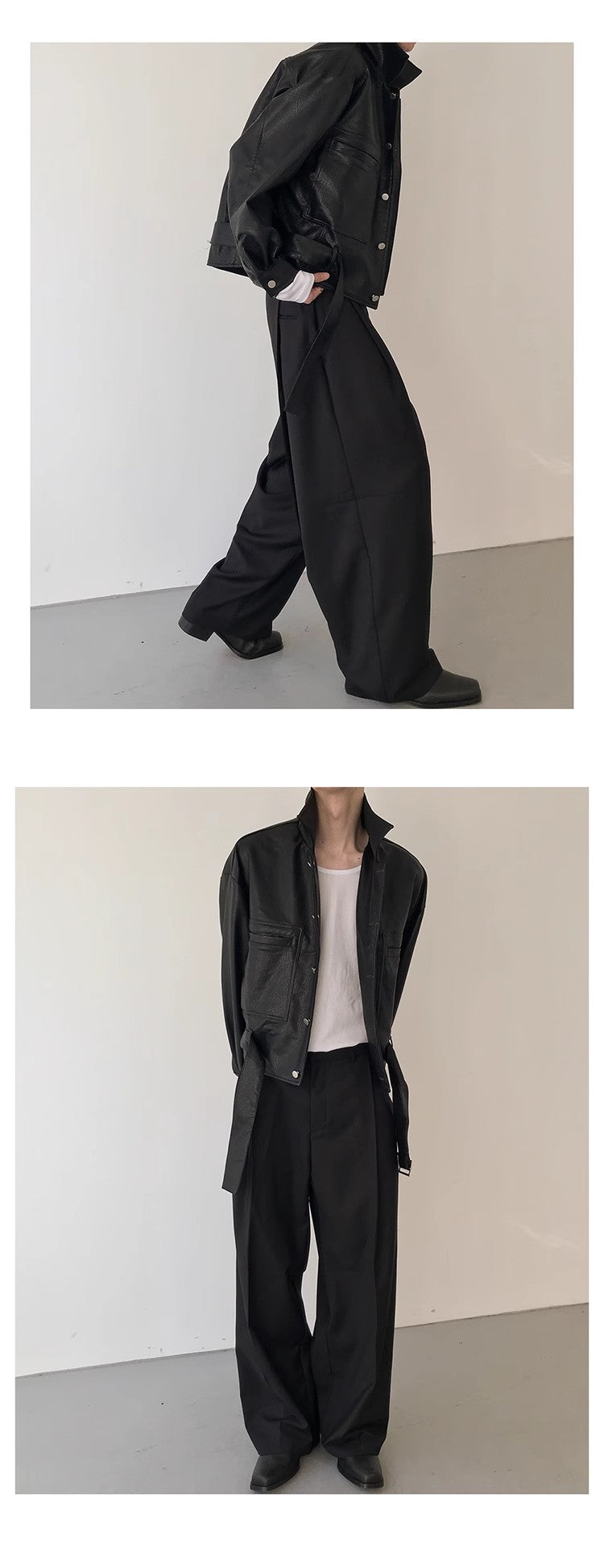 Men's Baggy Straight Trousers