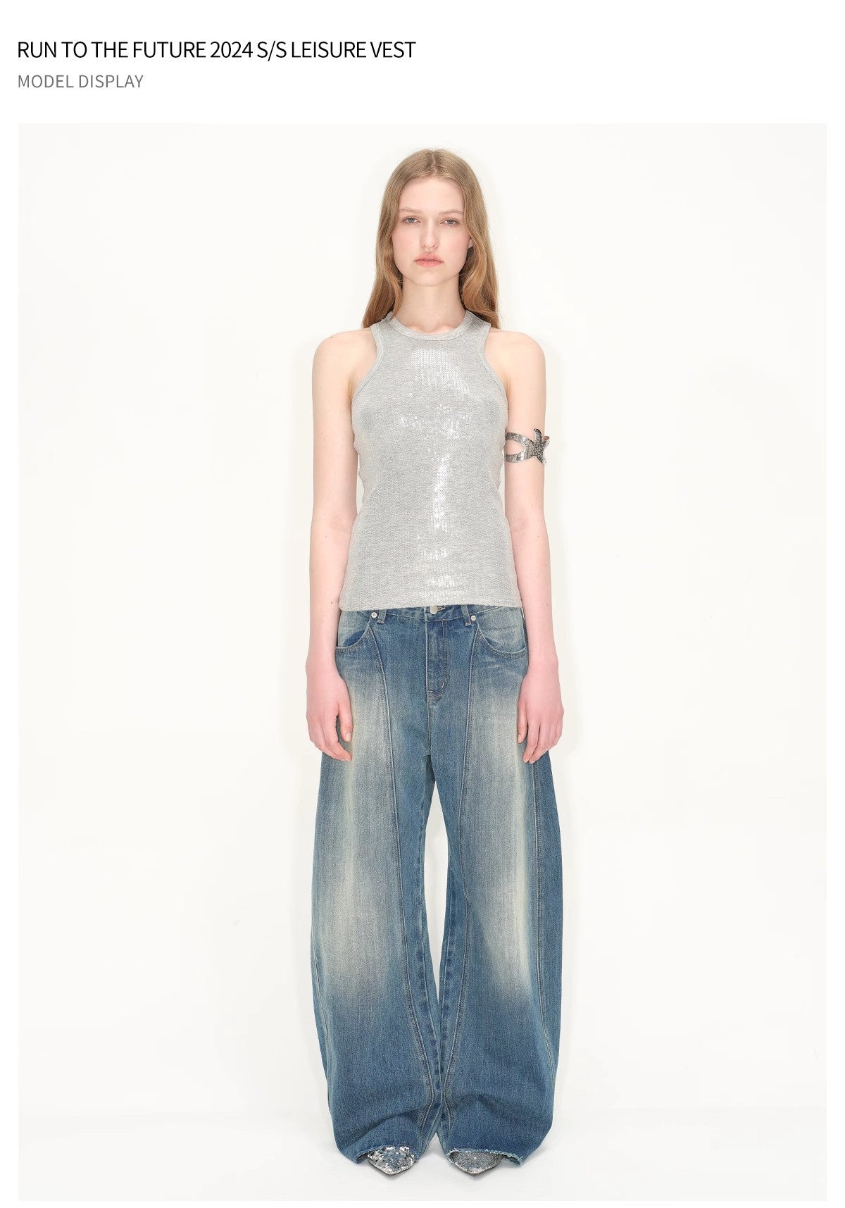 Unisex Lightning Wash Jeans
