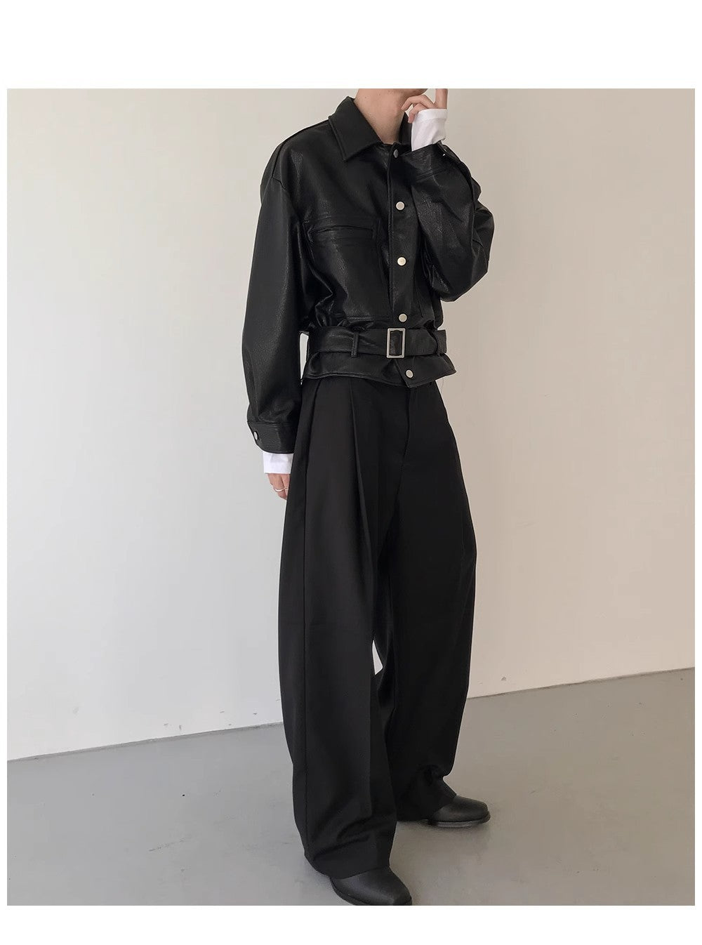 Men's Baggy Straight Trousers