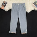 Men's Baggy Straight Leg Jeans