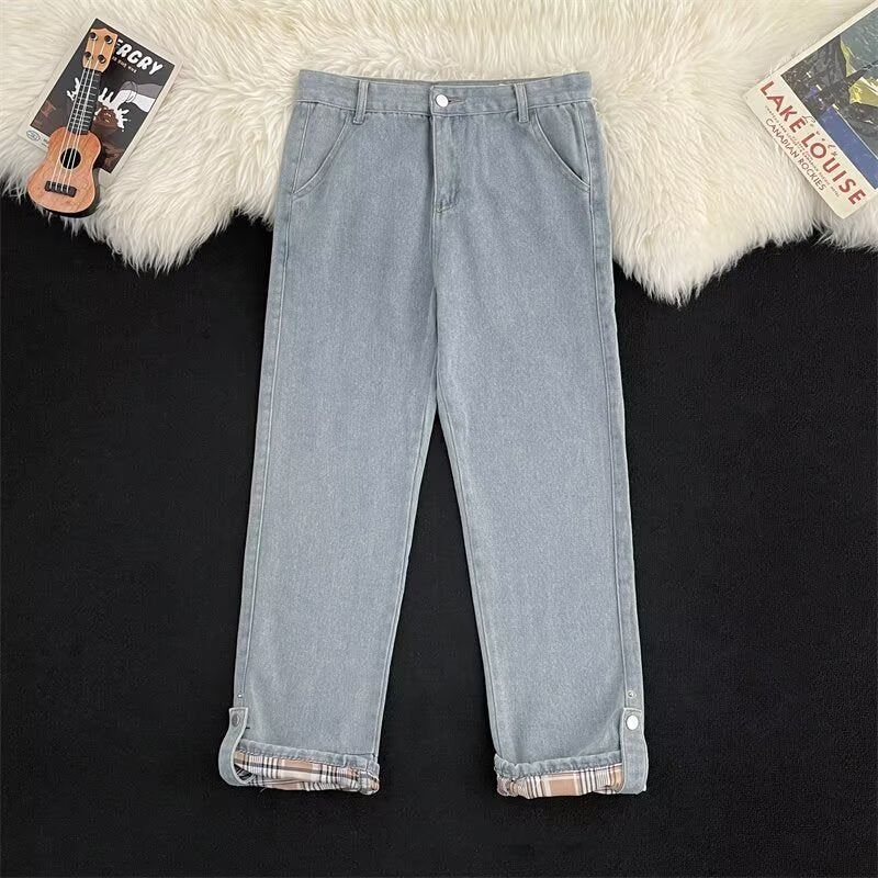 Men's Baggy Straight Leg Jeans