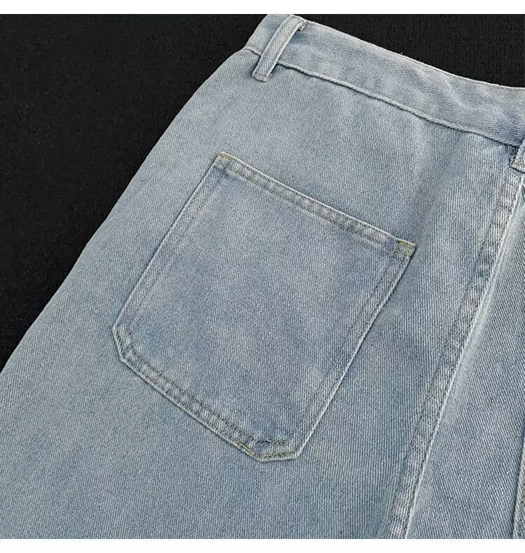 Men's Baggy Straight Leg Jeans