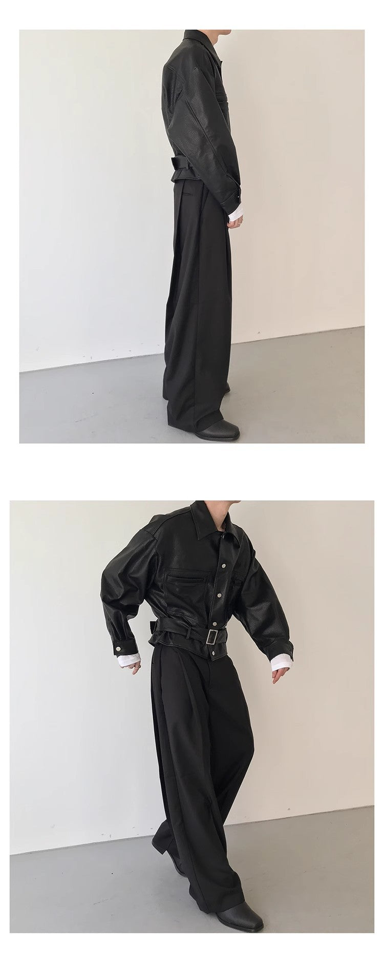 Men's Baggy Straight Trousers