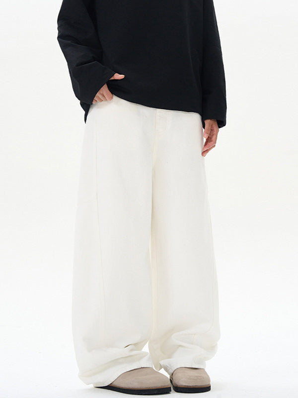 Unisex Wide Leg Streetwear Jeans