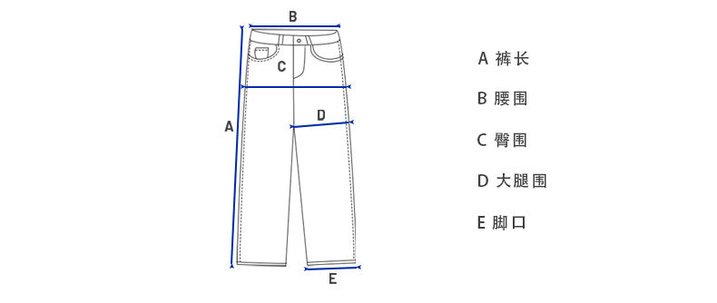 Unisex Loose Fit Jeans