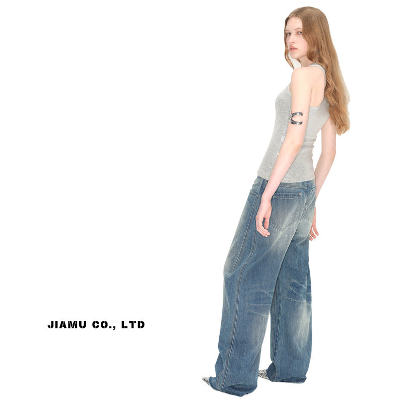 Unisex Lightning Wash Jeans