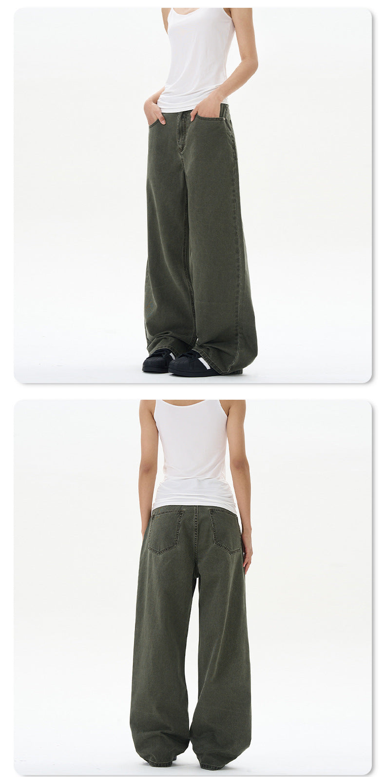 Unisex Loose Fit Jeans