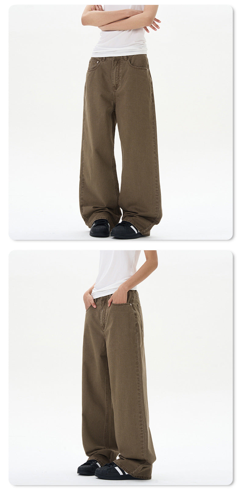 Unisex Loose Fit Jeans