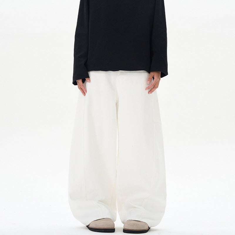 Unisex Wide Leg Streetwear Jeans