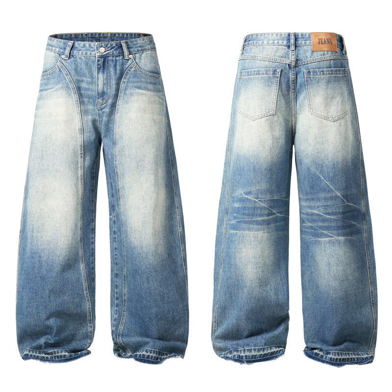 Unisex Lightning Wash Jeans