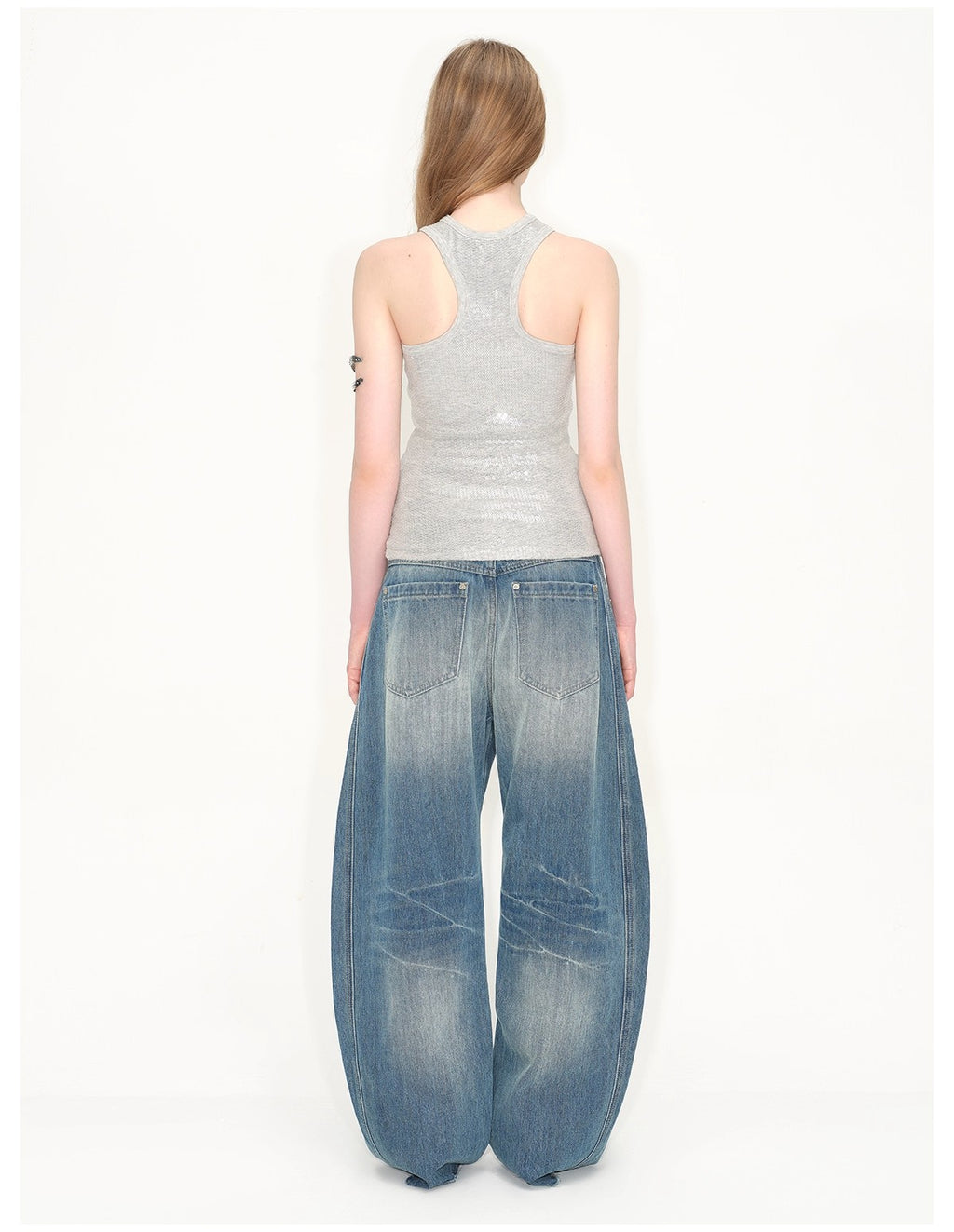 Unisex Lightning Wash Jeans