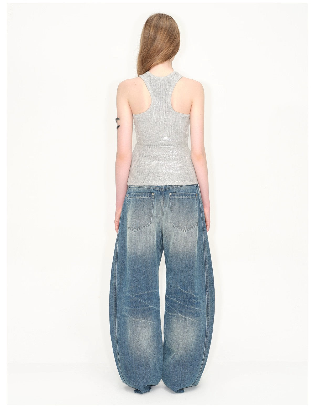 Unisex Lightning Wash Jeans