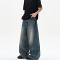 Unisex Baggy Straight Leg Jeans