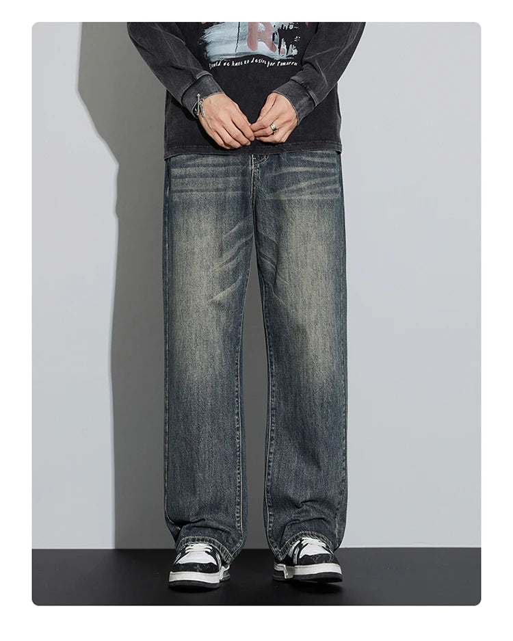 Men's Baggy Wide Leg Jeans
